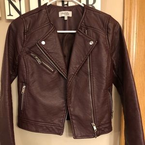 Charlotte Russe Faux Leather Jacket
